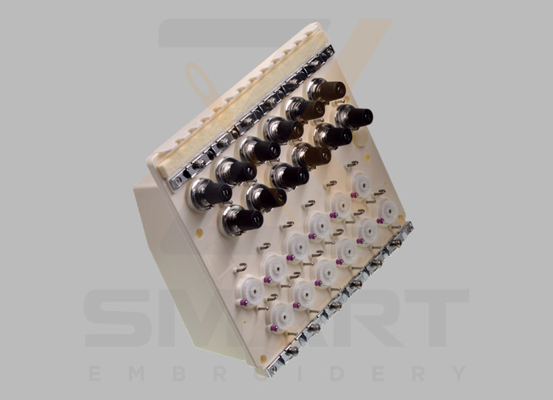 12 zegwi fil kranpon asanble òdinatè brode machin akseswa machin