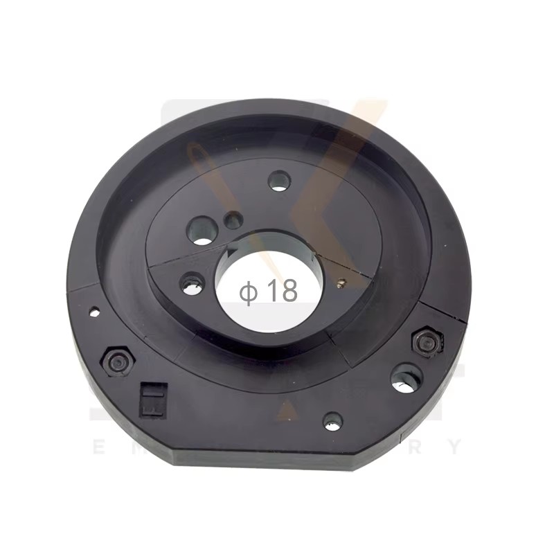 Tajima Cam: Presser Foot 9A0802500000 Split Kalite twou dyamèt 18mm A02TJF118S