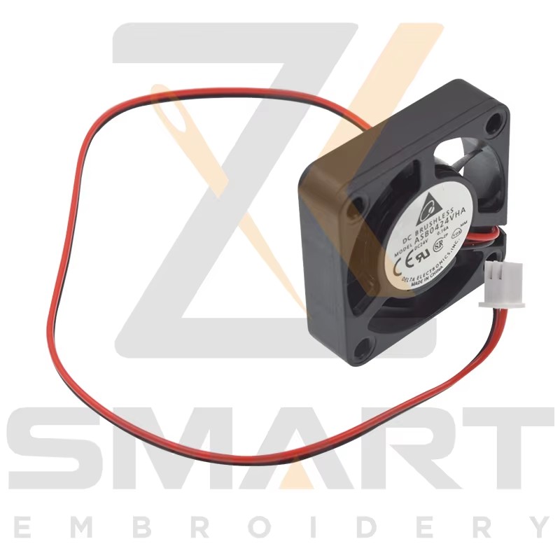 Fan 40*40*10 24V pou machin embroidery EDH06-40*40*10-24V