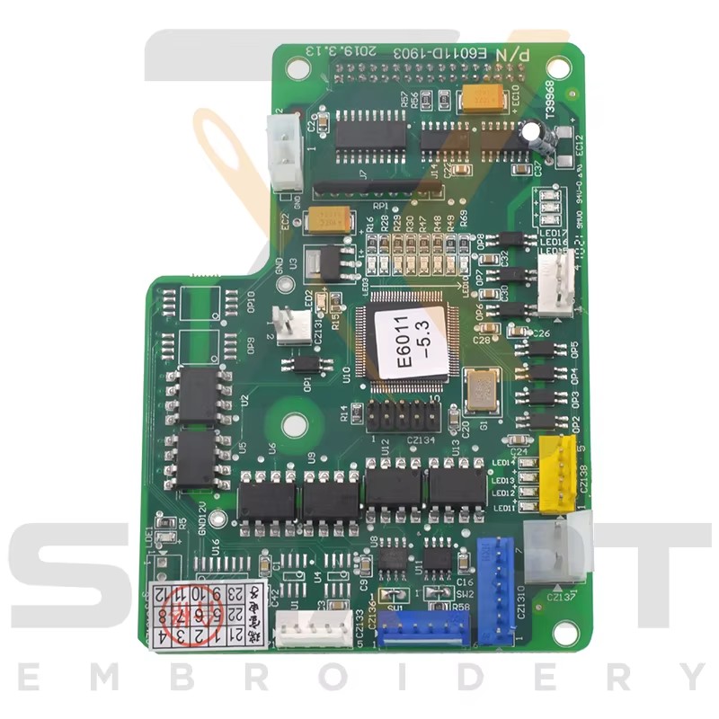 Sèvi ak DAHAO E6011 kat pou Chinwa enbroidery machin EDH06-E6011-U