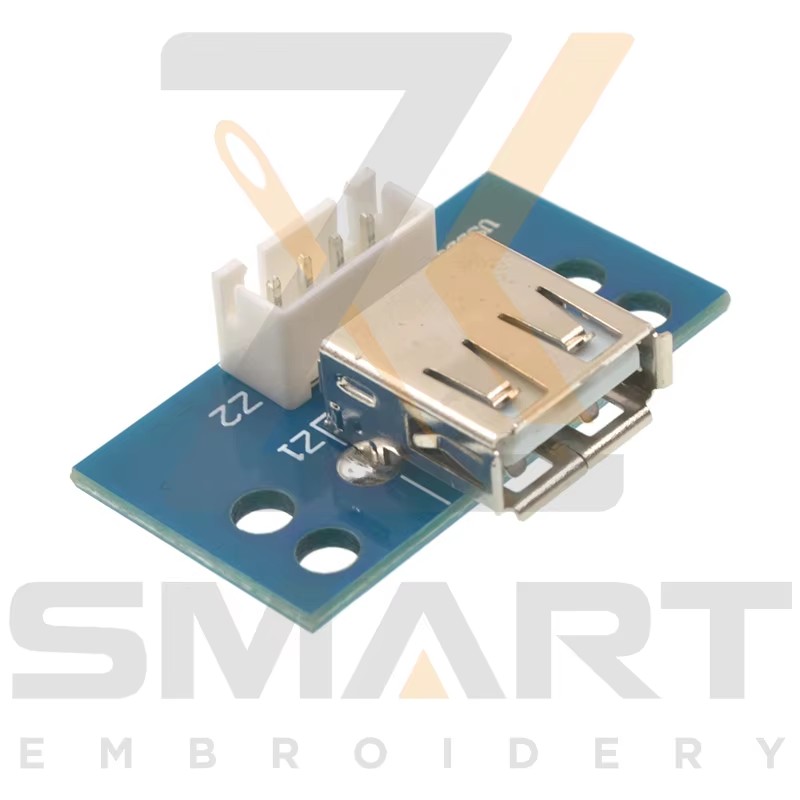 Topwisdom USB kat pò USBD0V14 Lachin Embroidery machin pati E06-USBD0V14