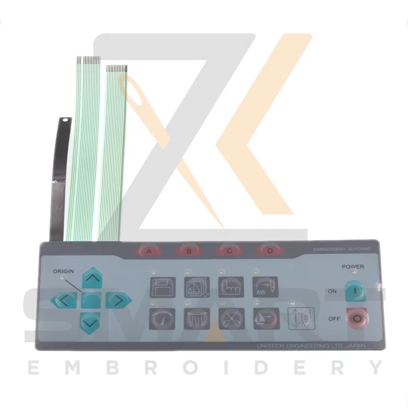 Keypad EBY01570 pou Barudan enbroidery machin pati EBD-KP01