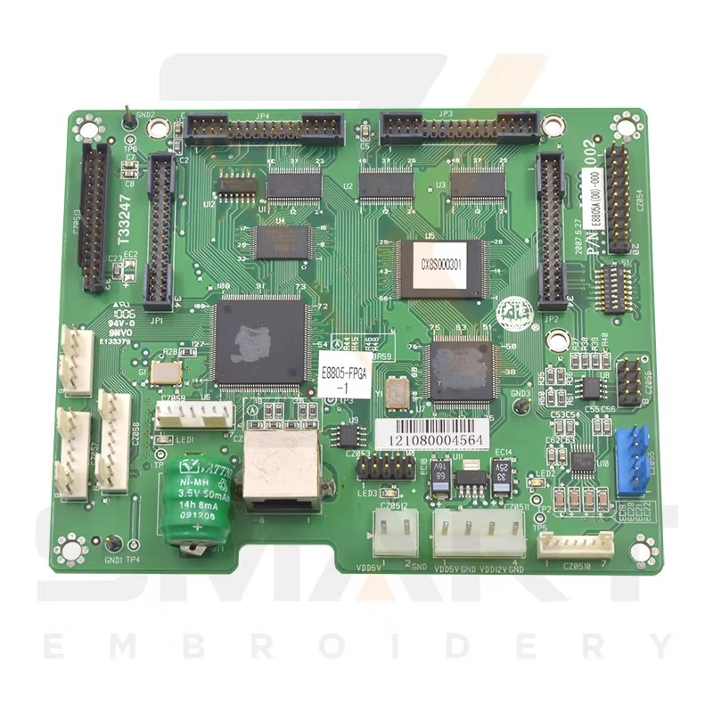 E8805 CPU Main Board pou DAHAO Chinwa Embroidery machin EDH0101-E8805