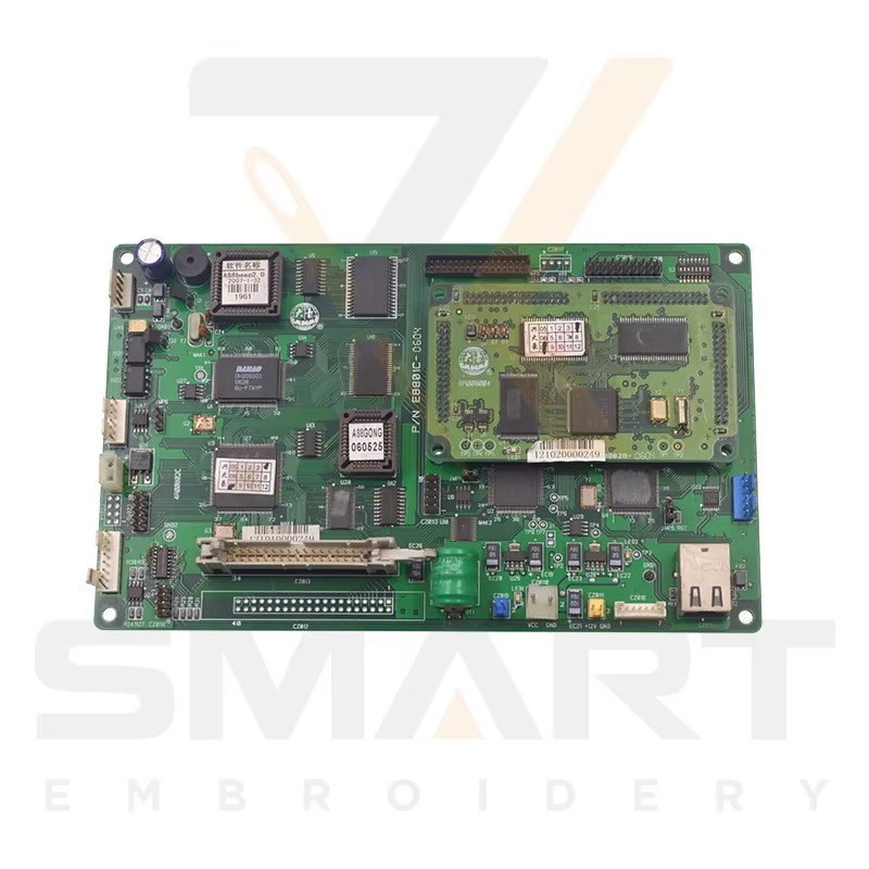Sèvi ak DAHAO E8801 Mainboard CPU Kat pou A68 A88 Chinwa Embroidery machin EDH0101-E8801-U