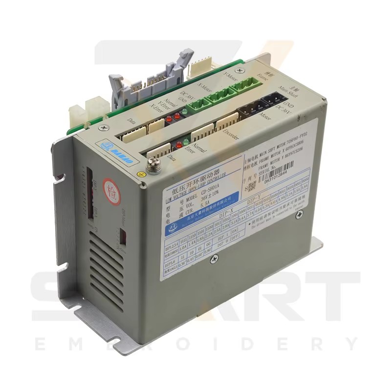 DAHAO Driver Box CD-SH01A pou 185 & 285 òdinatè Chinwa Enbroidery machin EDH02-CD-SH01A