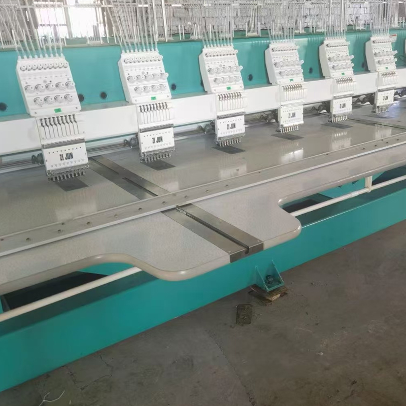 9 akou 22 tèt 400 tèt distans gwo vitès Y750 itilize machin emboridery