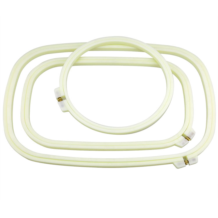 Embroidery Frame Embroidery Frame Square òdinatè Embroidery machin Cross Embroidery Hand Push Embroidery Frame